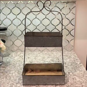 Farmhouse Double Tiered Tray